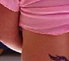 Little Girl Shows Off Her Lower Back Tatt