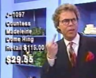 Home-Shopping Host Caught Flipping the Bird