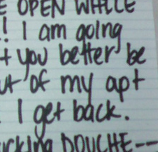 Found! Douche Gets Dumped Found! Douche Gets Dumped