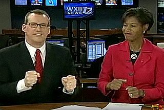 News Anchor Answers Phone on TV