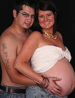 Topless Pregnancy Photo