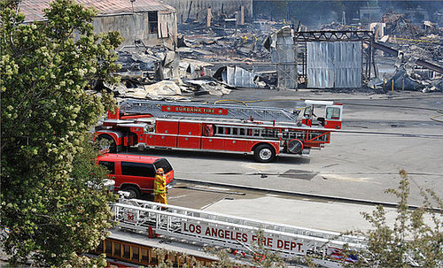 Fire at Universal Studios: Like Backdraft, But Real