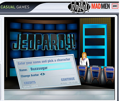 Mad Men Jeopardy Show