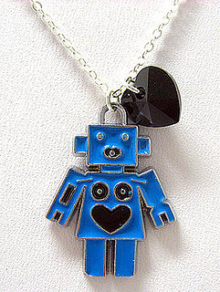 Enameled Robot Charm Necklace: Love It or Leave It? 