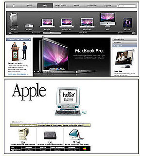 Website Makeovers Throughout the Years 