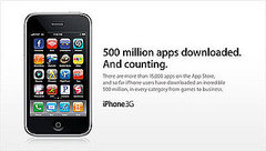 Daily Tech: Apple Hits 500 Million For Apps Downloaded