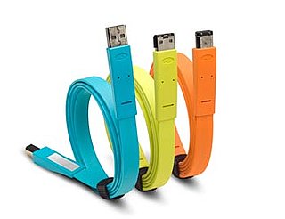 LaCie's New Flat Cables: Cheap And Colorful  