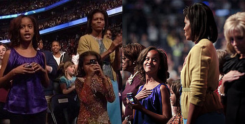 Malia and Sasha Obama Go High Tech For the Kids Ball 