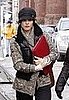 Rachel McAdams Carries a Red Laptop Sleeve