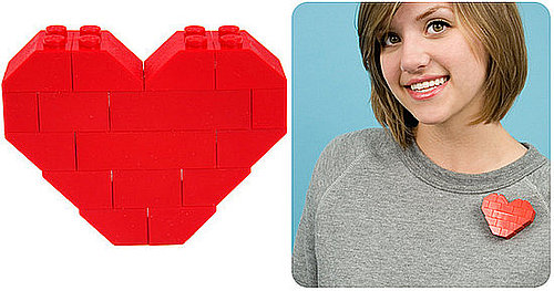 The Lego Heart Pin The Lego Heart Pin
