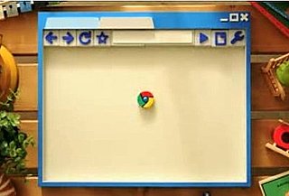 Cute Video For Google Chrome Shows Icon as Pinball Machine