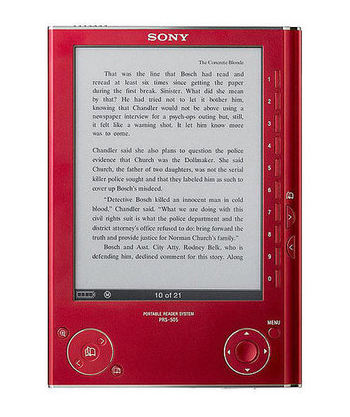 Sony's Red eReader Sony's Red eReader