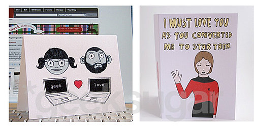 Two Geeky Card Options For Your Valentine 