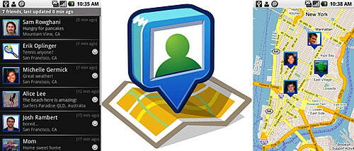 Google Launches Latitude For Friends, Updates G1 Software