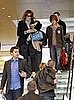 Elle Macpherson and Sons at London's Apple Store: Love the Store, Hate the Stairs