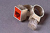 Cat 5 Compliant Geeky Wedding Rings by Jana Brevick