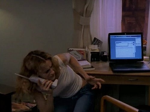 Carrie Bradshaw Learns Email and IM on Sex and the City