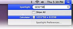 Geek Tip: Maximize Your Mac With Spotlight Geek Tip: Maximize Your Mac With Spotlight