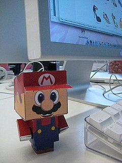 Cubeecraft Website Provides Templates To Print Out and Put Together to Make Free Paper Desk Crafts