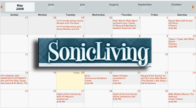 Website Sonic Living Is a Social Network For Music and Concerts