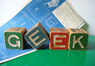 Race You to the Checkout! Vintage Alphabet Geek Blocks