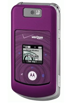 Purple Motorola MOTO W755 Purple Motorola MOTO W755