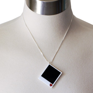Polaroid Necklace Keeps the Dream Alive 