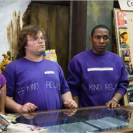 VHS Tapes in Be Kind Rewind VHS Tapes in Be Kind Rewind
