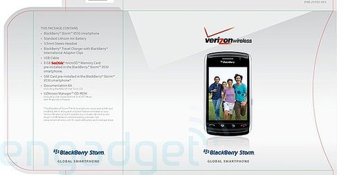 Daily Tech: BlackBerry's 9530 Storm Coming to Verizon 