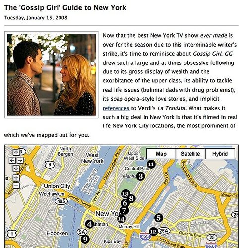 Want to See Serena's New York? Want to See Serena's New York?