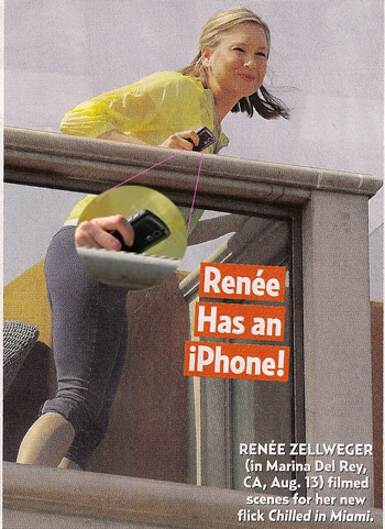 Renee Zellweger Has a BlackBerry Curve, Not an iPhone in Oops Picture