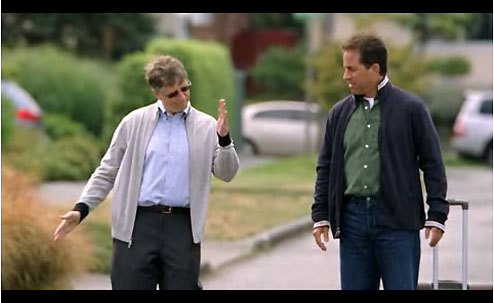 Daily Tech: Second Seinfeld/Gates Ad, Much Funnier Than the First