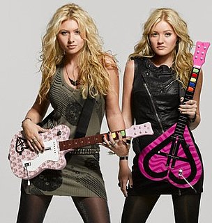 Aly and AJ Design Guitar Hero and Rock Band Guitars 