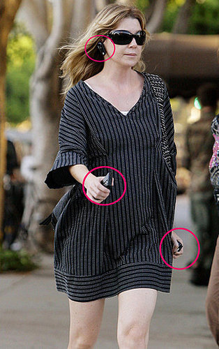 Ellen Pompeo Shows Off Her Gadgets