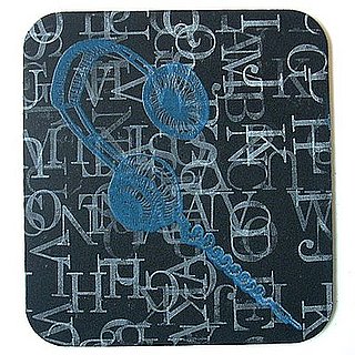 Too Cool For School: Headphones Mouse Pad 
