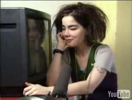 Björk Takes Apart a Television and Explains What Goes On Björk Takes Apart a Television and Explains What Goes On