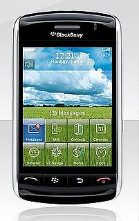 BlackBerry Storm in Stores, Features Button-Like Touch Screen