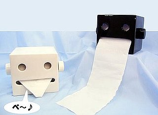 Robot Toilet Paper Holder Is All Up in Your Business 