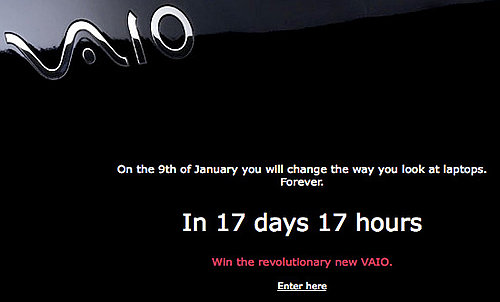Sony Kicks Off 2008 With a New Vaio