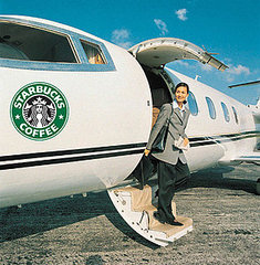 Amid Lean Times, Starbucks Buys a Jet Amid Lean Times, Starbucks Buys a Jet