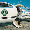 Amid Lean Times, Starbucks Buys a Jet