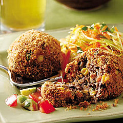 Monday's Leftovers: Black Bean Croquettes With Salsa