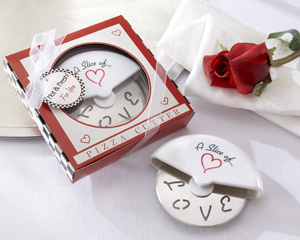 They'll have a "slice of love" each time they use this stainless-steel pizza cutter.
They'll have a "slice of love" each time they use this stainless-steel pizza cutter.