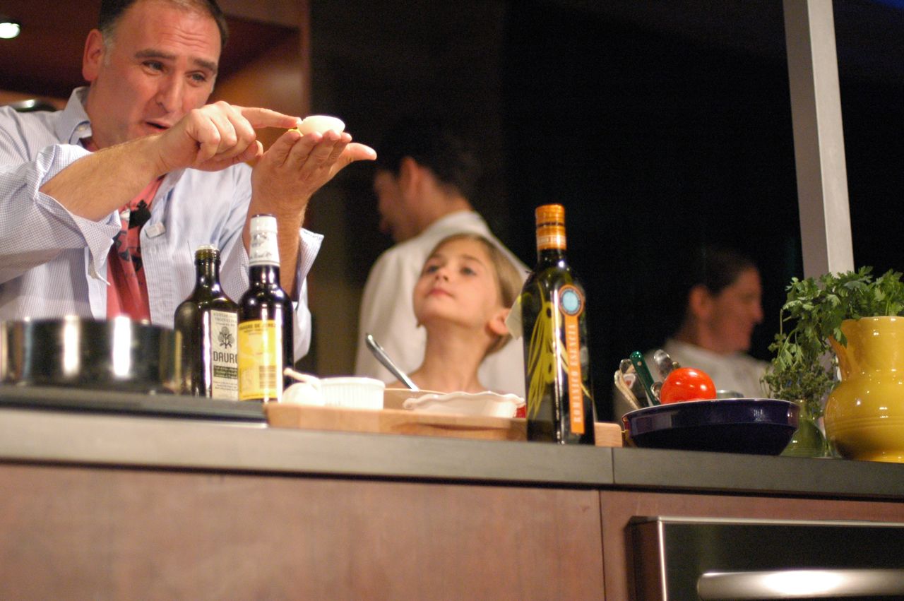This pair put Jacques Pepin and his daughter Claudine to shame. This pair put Jacques Pepin and his daughter Claudine to shame.