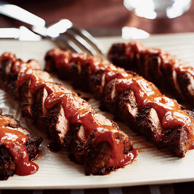 Monday's Leftovers: Pork Tenderloin with Ancho Chile Sauce
