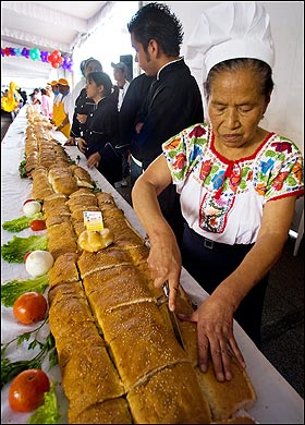 Mexico Whips Up World's Largest Torta