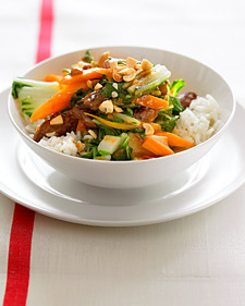Monday's Leftovers: Steak and Bok Choy Stir-Fry