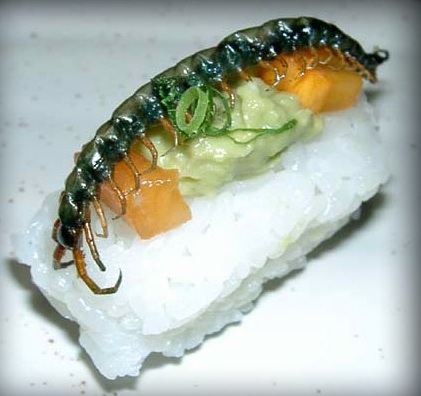 Would You Eat This Insect Sushi?