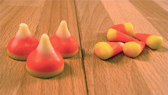 Candy-Off: Hershey's vs. Brach's Candy Corn Candy-Off: Hershey's vs. Brach's Candy Corn