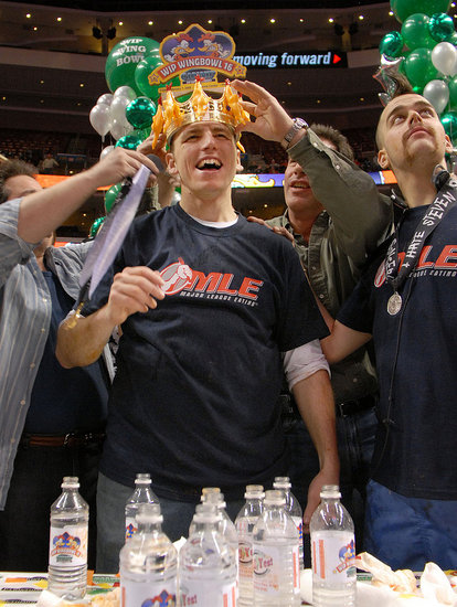 Joey Chestnut Wings It Again